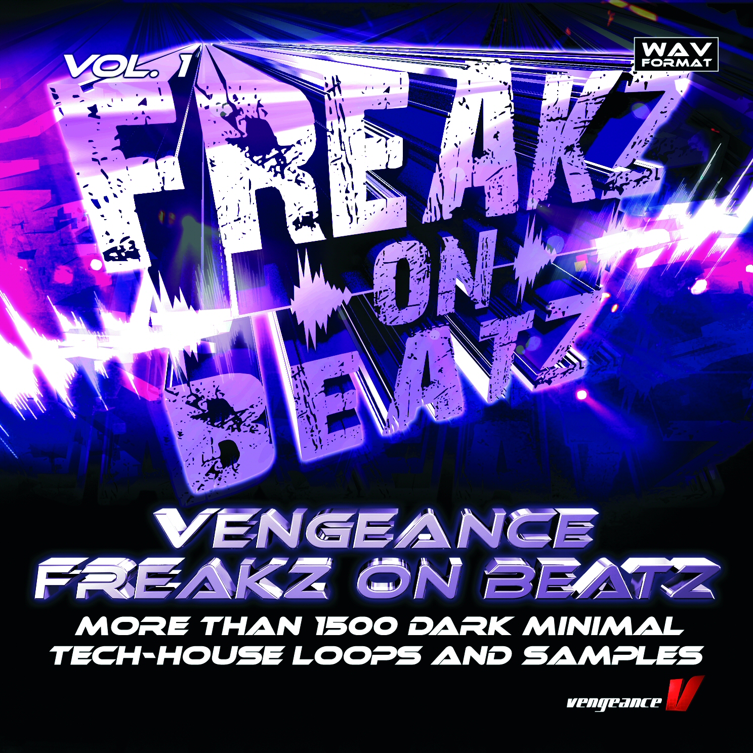 Vengeance Freakz On Beatz Cover