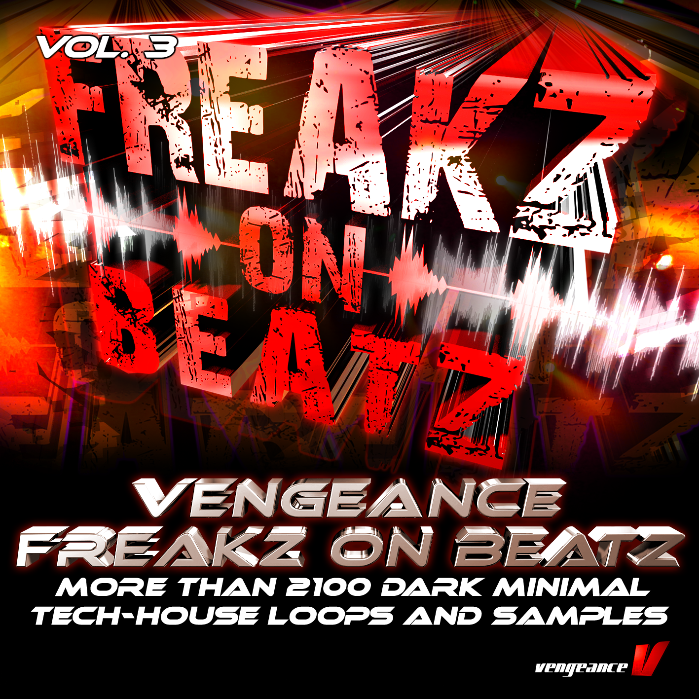 Vengeance Freakz On Beatz Cover